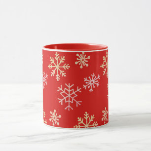 Snöflingor Mugg