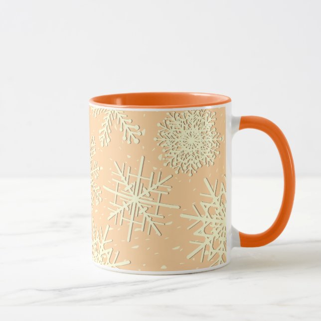 Snöflingor, mugg (Höger)