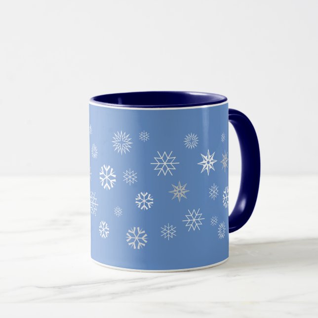 Snöflingor Mugg (Framsida höger)