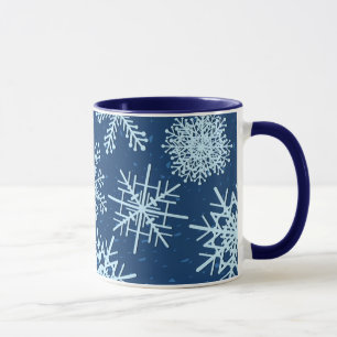 Snöflingor, mugg