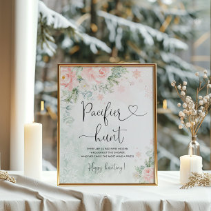  snöflingor Nappar-jaktvilt Poster