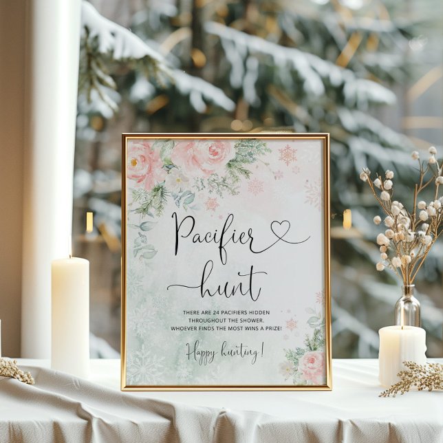  snöflingor Nappar-jaktvilt Poster (Skapare uppladdad)