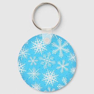 Snöflingor, nyckelkedja nyckelring