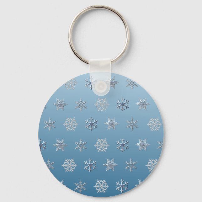 Snöflingor Nyckelring (Framsida)