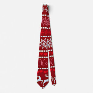 Snöflingor och renar slips