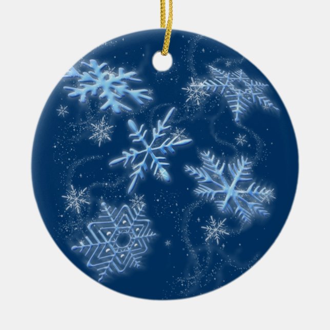 Snöflingor Ornament (Framsidan)
