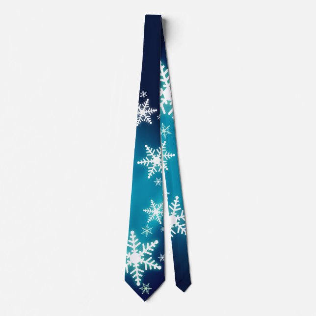 Snöflingor på Blue Slips (Framsida)