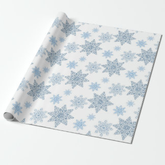 Snöflingor Papprare Presentpapper