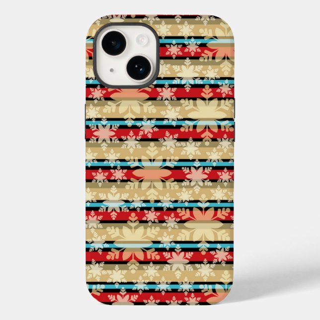 Snöflingor Phone Case (Baksida)