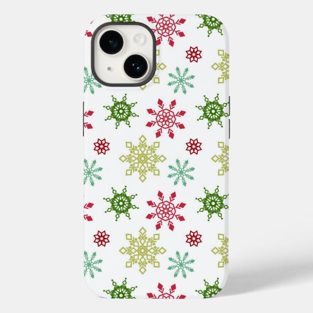 Snöflingor Phone Case (Baksida)