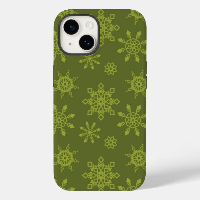 Snöflingor Phone Case (Baksida)