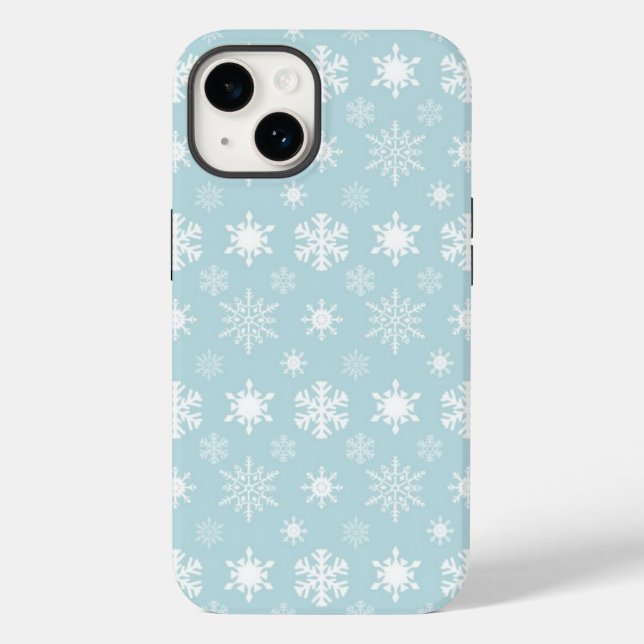 Snöflingor Phone Case (Baksida)