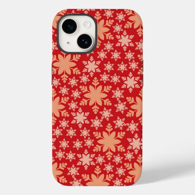 Snöflingor Phone Case (Baksida)