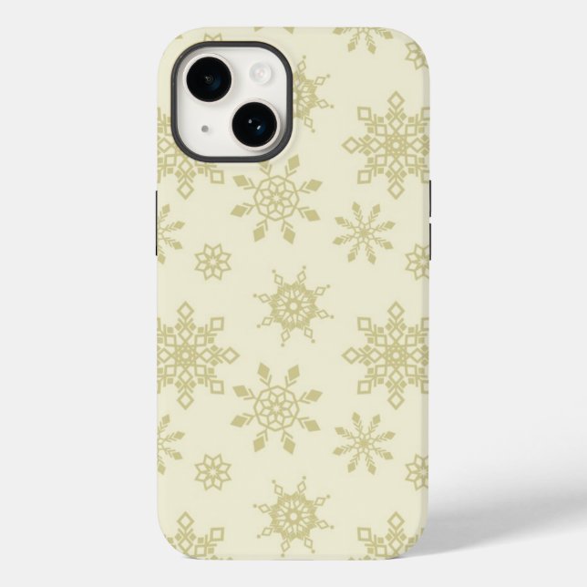 Snöflingor Phone Case (Baksida)