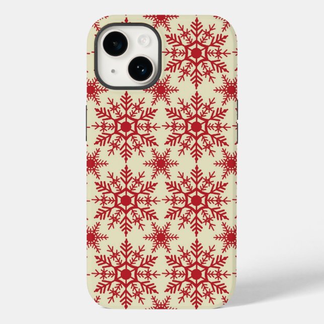 Snöflingor Phone Case (Baksida)