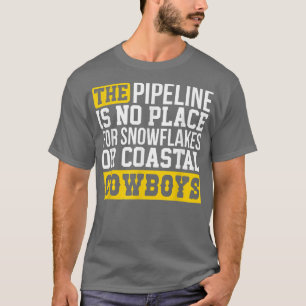 Snöflingor Pipeliner Welder Welder Welder Pipeline T Shirt