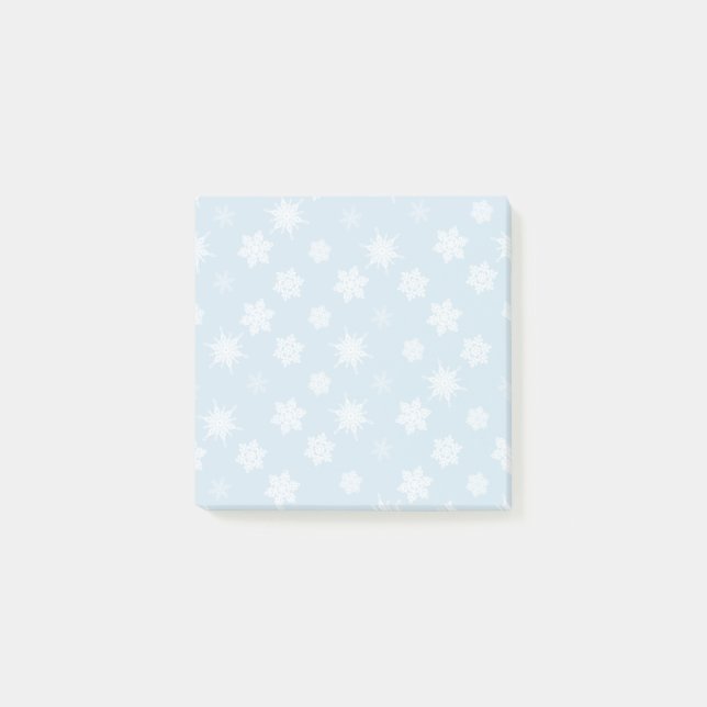 Snöflingor Post-it Block (Framsida)