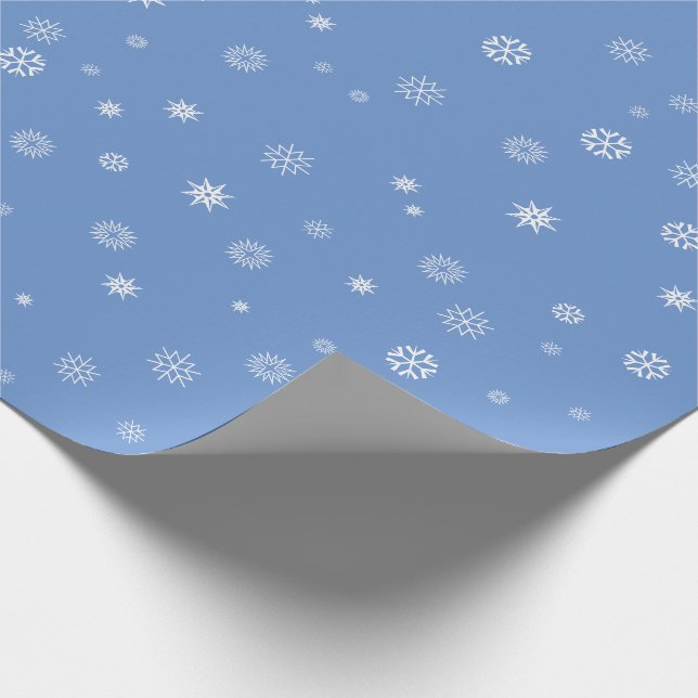 Snöflingor Presentpapper (Hörn)