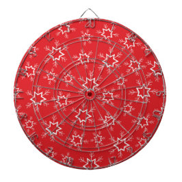 Snöflingor, Röda och vita Snöflingor, Snö Darttavla