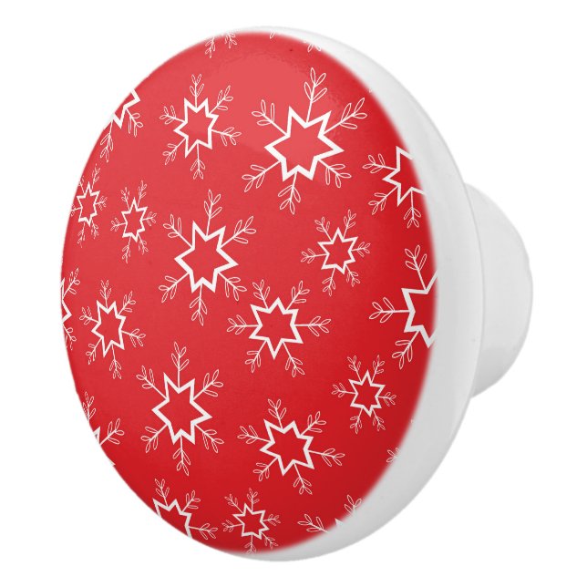 Snöflingor, Röda och vita Snöflingor, Snö Knopp (Höger)