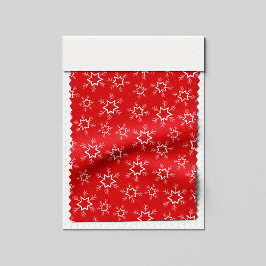 Snöflingor, Röda och vita Snöflingor, Snö Tyg