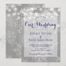 Snöflingor silver ljus, bröllop