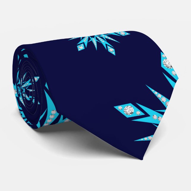 Snöflingor Slips (Rullad)