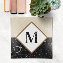 ❄ Snöflingor Tan och Black Classic Monogram