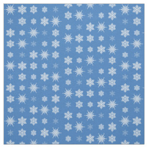 Snöflingor Tyg