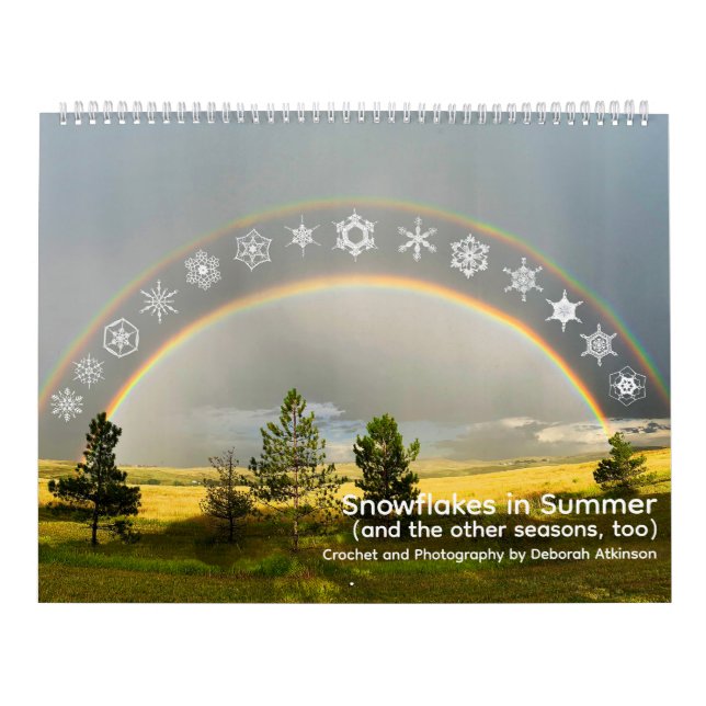 Snöflingor under sommaren kalender (Omslag)