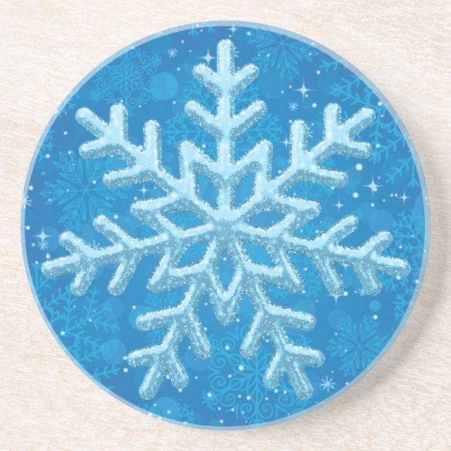 Snöflingor Underlägg (Framsidan)