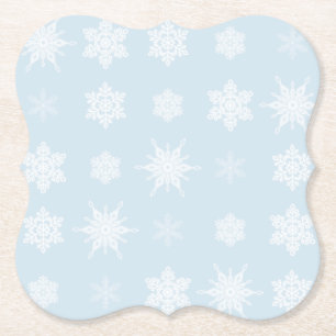 Snöflingor Underlägg Papper