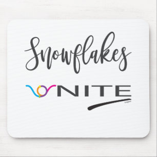Snöflingor-Unite! Politiska liberala motståndet Musmatta