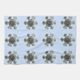 Snöflingor Violet Kitchen Towels Kökshandduk