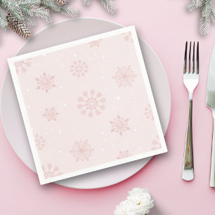 Snöflingor Winter Det är Kall utanför babyskabindr Pappersservett