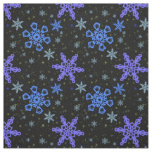 Snöflingorblåttlilor på svart