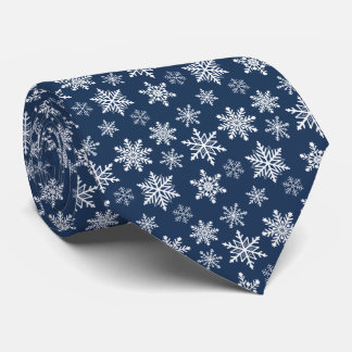 Snöflingormönster Slips