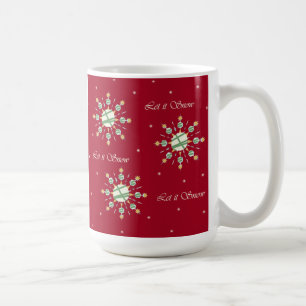 Snöflingormugg Kaffemugg