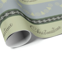 Snöflummel och Träd-mönstrad Helgdag