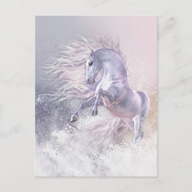 Snöghostkort Vykort (Framsida)