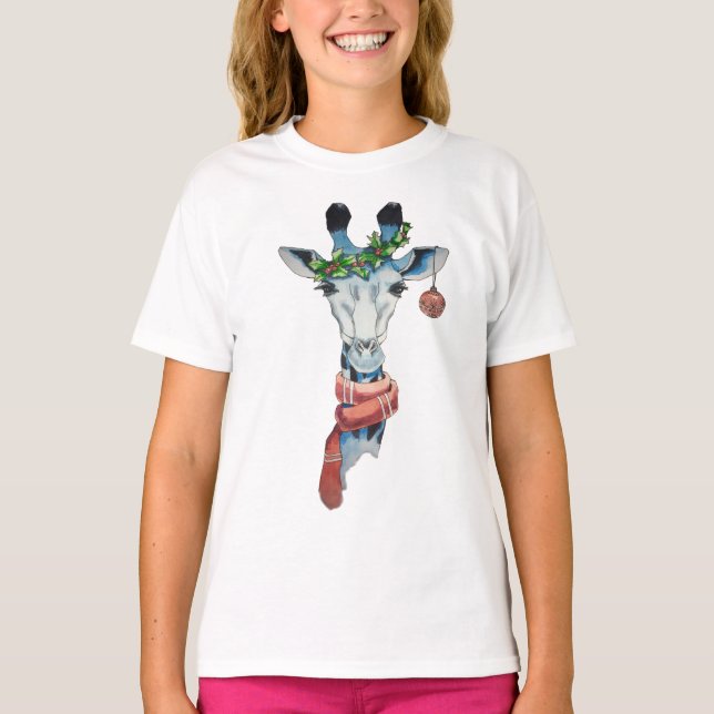 Snögiraff Tee Shirt (Framsida)