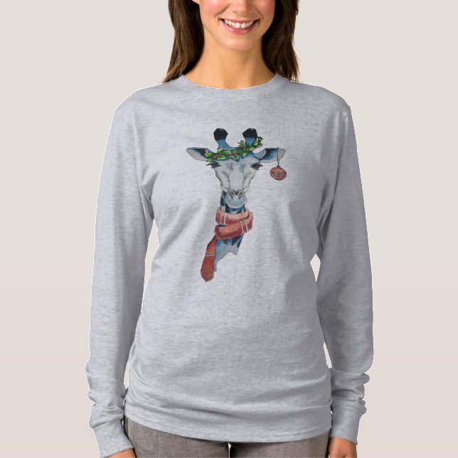 Snögiraff Tee Shirt (Framsida)