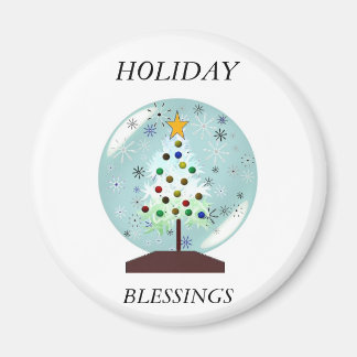 snöglob helgdag magnet