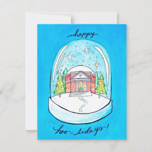Snöglob UVA Rotunda Anteckningskort