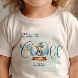 Snöglob Vintertema Bebisdusch T Shirt