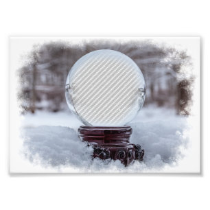 Snöglobmall Fototryck