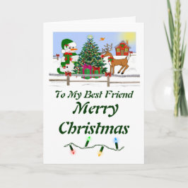 Snögubbar för helgdag helgkort