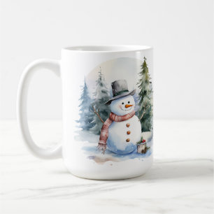 Snögubbar Gräs Wood Winter-jul Mugg