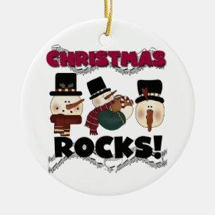 Snögubbar Jul Sten Keepsaké Ornament