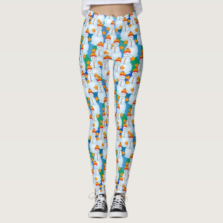 Snögubbar Leggings